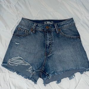 Light wash Jean shorts